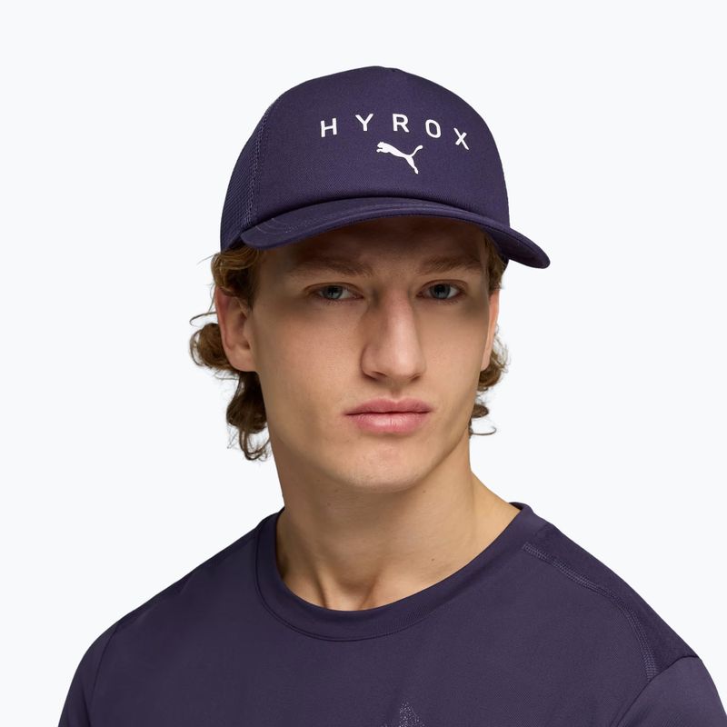 Шапка с козирка PUMA Hyrox Trucker purple 3