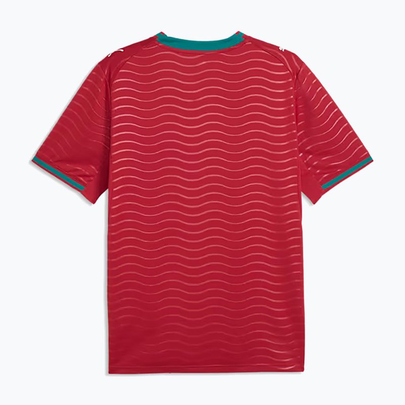 Мъжка футболна фланелка PUMA FPF Portugal Home Jersey Replica Club червено/зелено 7