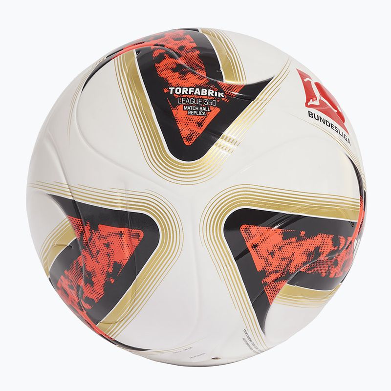 Футболна топка adidas Bundesliga J350 white 2