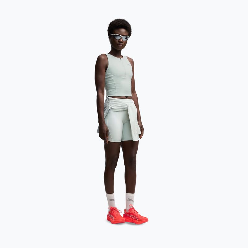 Дамски топ за бягане PUMA Run Lightstride Crop Top creme de mint 2