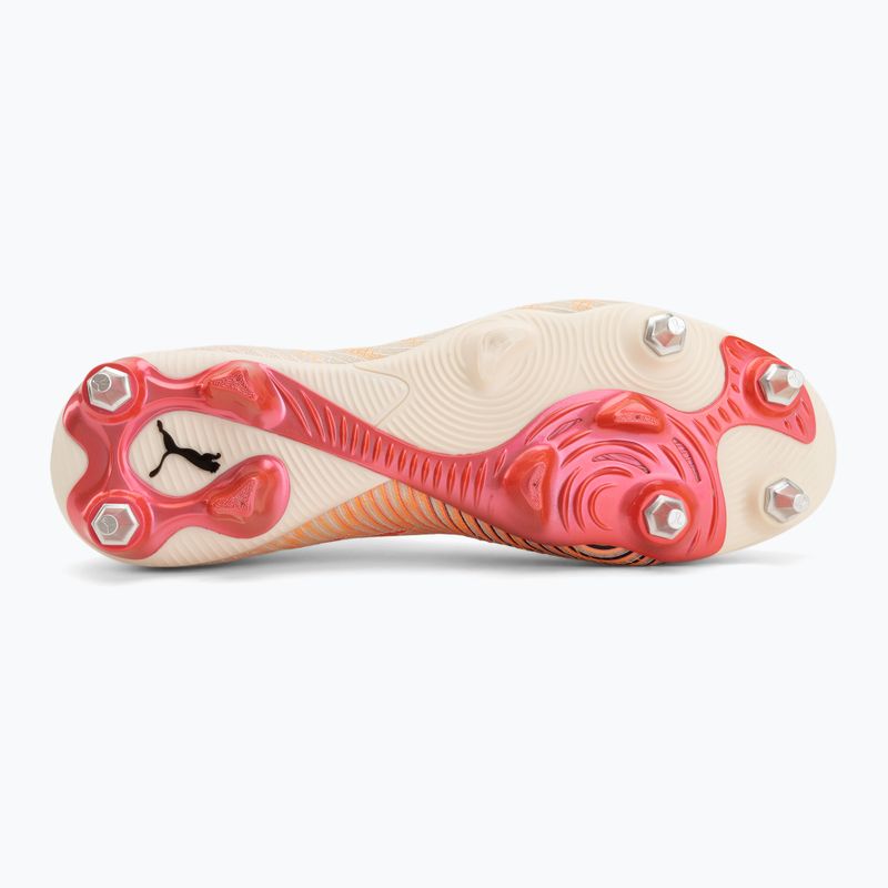 Футболни обувки PUMA Future 9 Ultimate MxSG sugared almond/puma white/ultra red/puma black 4