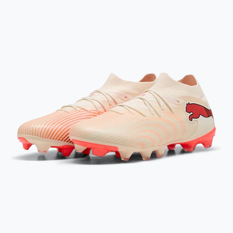 Футболни обувки PUMA Future 9 Match FG/AG sugared almond/puma white/ultra red/puma black 3