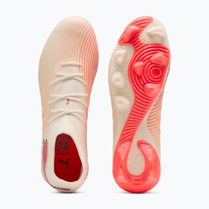 Футболни обувки PUMA Future 9 Match FG/AG sugared almond/puma white/ultra red/puma black 5