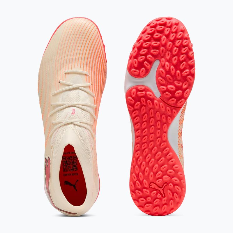 Футболни обувки PUMA Future 9 Match TT sugared almond/puma white/ultra red/puma black 5