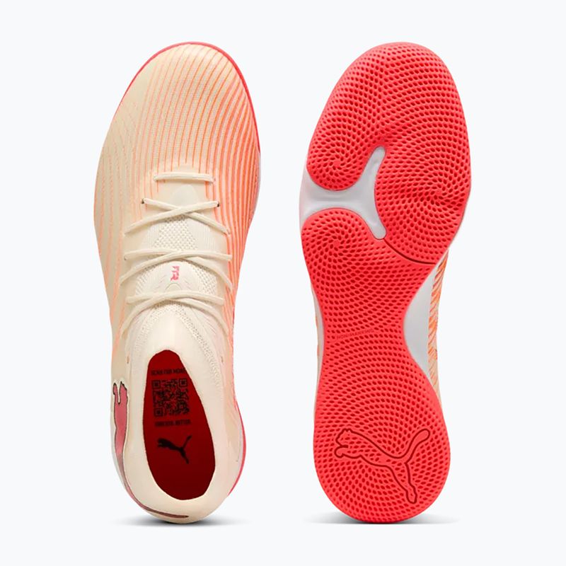 Футболни обувки PUMA Future 9 Match IT sugared almond/puma white/ultra red/puma black 3