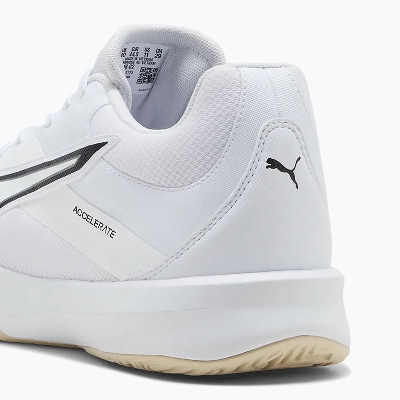 Мъжки обувки за хандбал PUMA Accelerate Pro 5 white 5