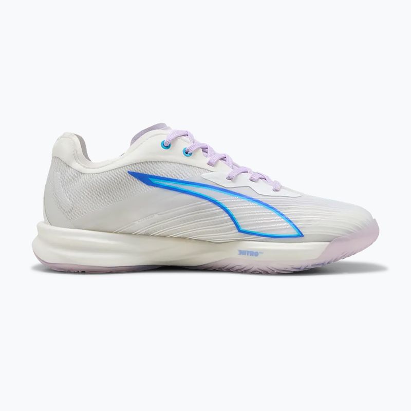 Обувки за хандбал PUMA Accelerate Nitro SQD 5 puma white/royal sapphire/light lavender 2