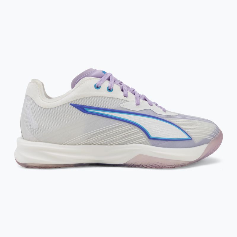 Обувки за хандбал PUMA Accelerate Nitro SQD 5 puma white/royal sapphire/light lavender 2