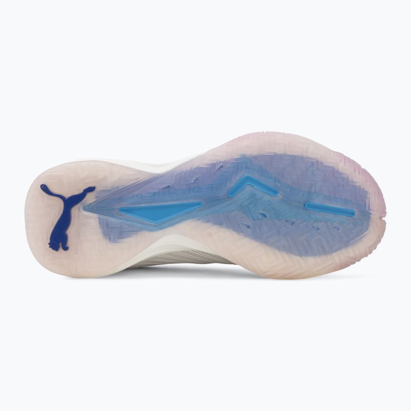 Обувки за хандбал PUMA Accelerate Nitro SQD 5 puma white/royal sapphire/light lavender 4