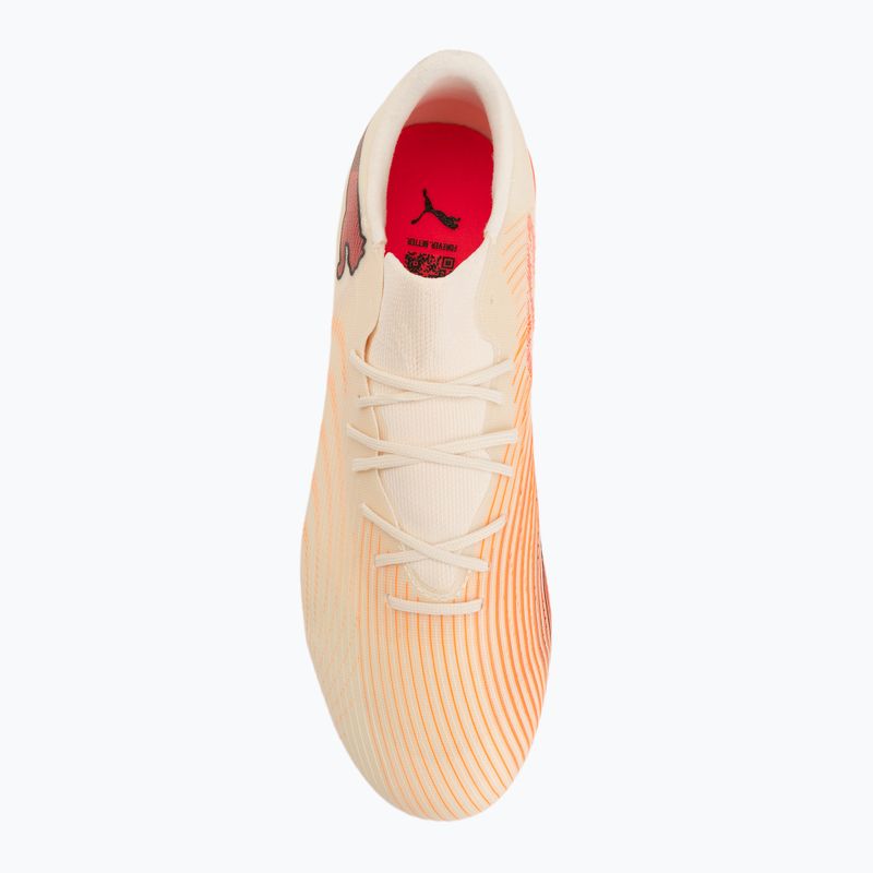 Футболни обувки PUMA Future 9 Match Fusion FG/AG sugared almond/puma white/ultra red/puma black 3