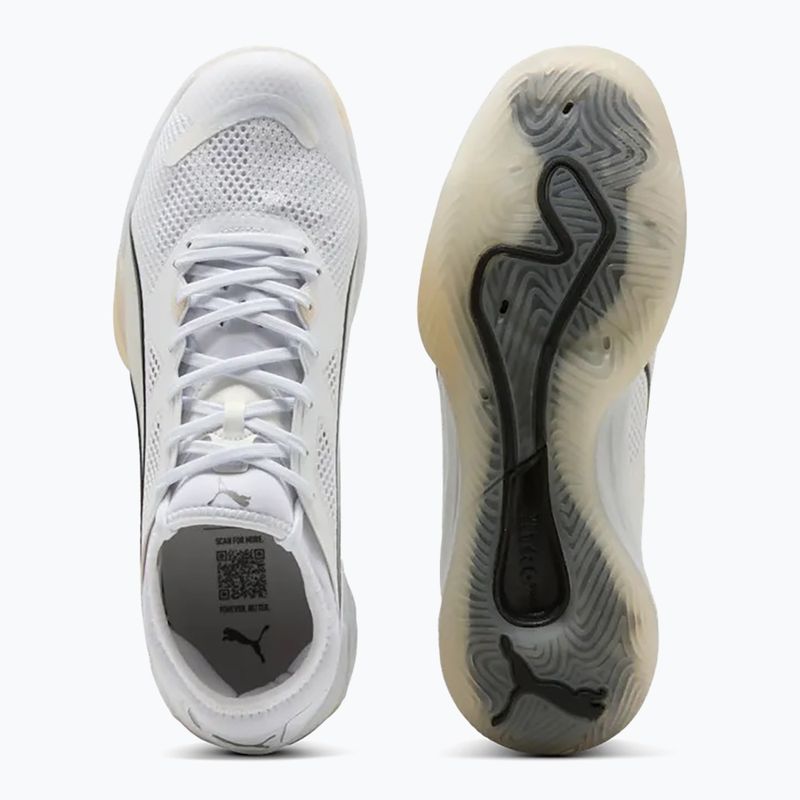 Мъжки обувки за хандбал PUMA Eliminate NITRO SQD 4 white 3