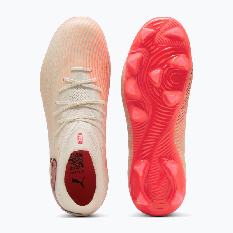 Детски футболни обувки PUMA Future 9 Pro FG/AG Jr sugared almond/puma white/ultra red/puma black 4
