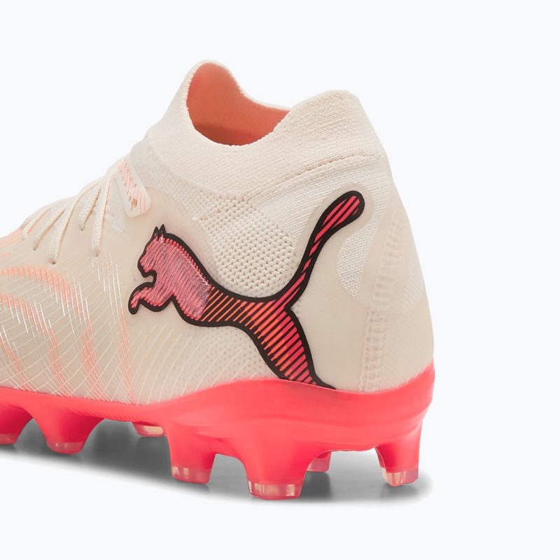 Детски футболни обувки PUMA Future 9 Pro FG/AG Jr sugared almond/puma white/ultra red/puma black 6