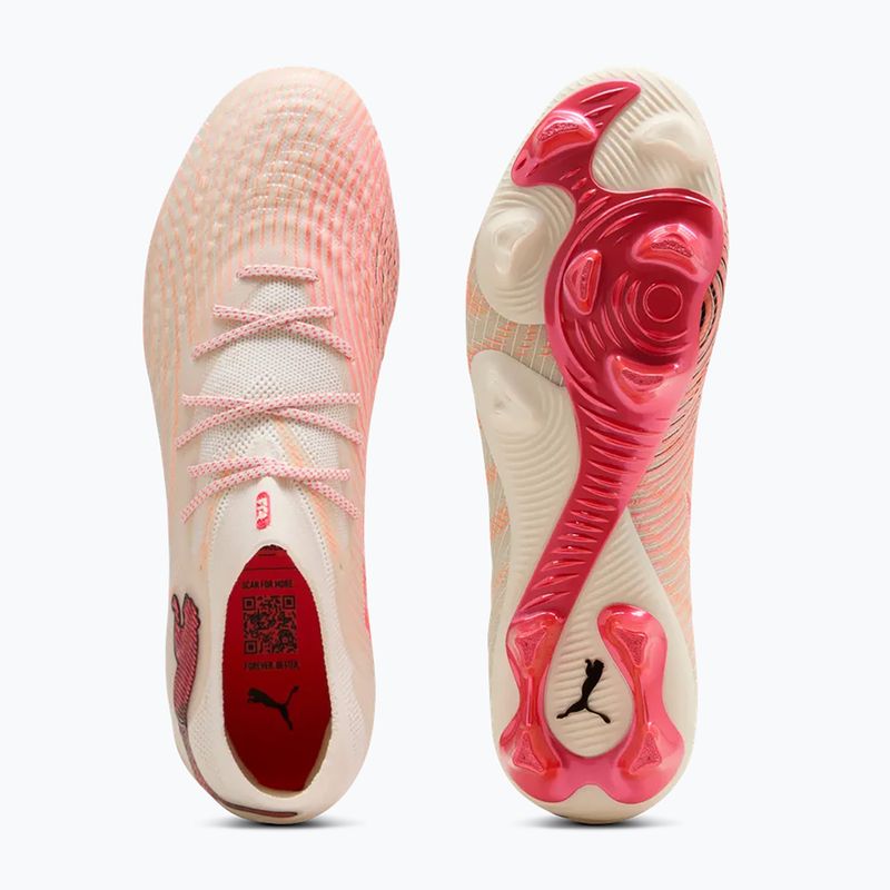 Футболни обувки PUMA Future 9 Ultimate Low FG sugared almond/puma white/ultra red/puma black 5