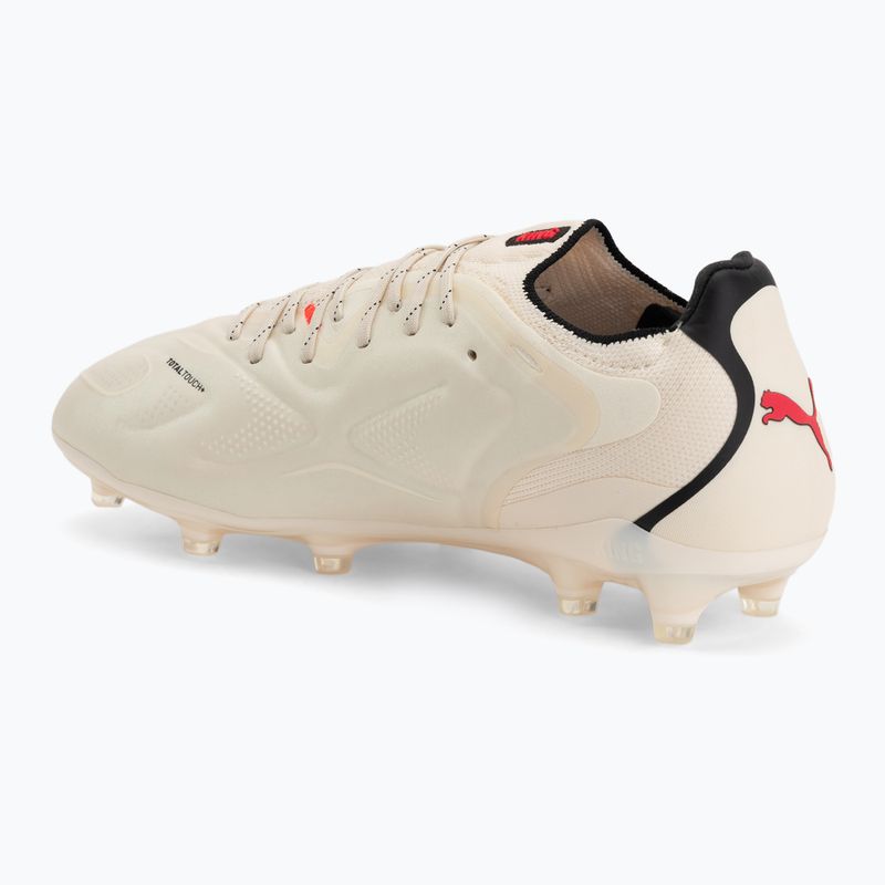 Футболни обувки PUMA King 20 Ultimate FG/AG sugared almond/puma black/ultra red 3