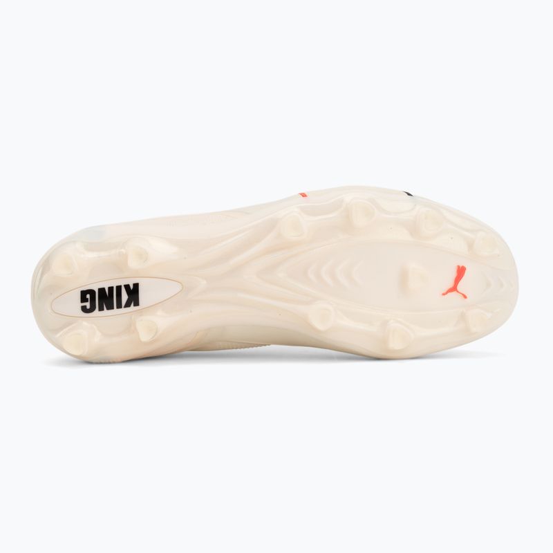 Футболни обувки PUMA King 20 Ultimate FG/AG sugared almond/puma black/ultra red 4