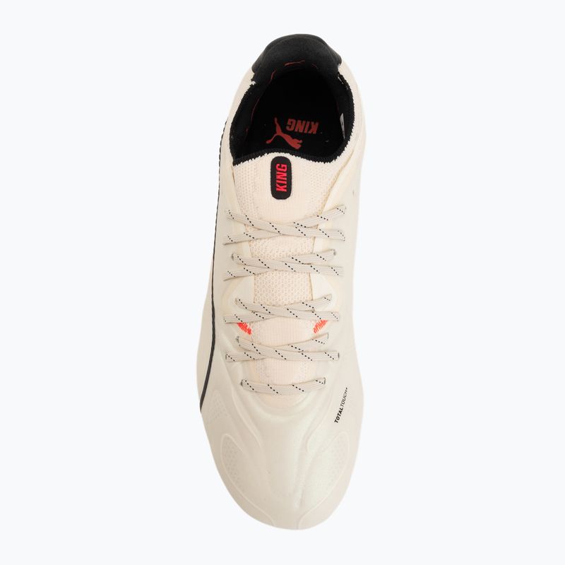 Футболни обувки PUMA King 20 Ultimate FG/AG sugared almond/puma black/ultra red 5