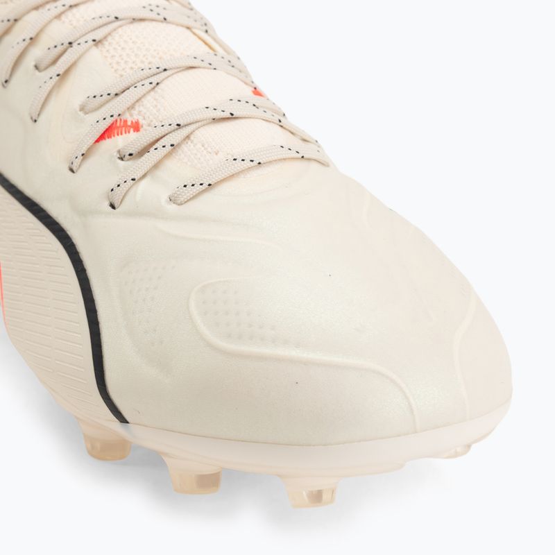 Футболни обувки PUMA King 20 Ultimate FG/AG sugared almond/puma black/ultra red 7