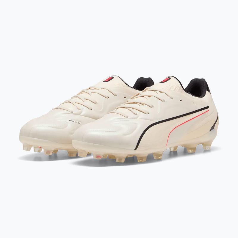 Футболни обувки PUMA King 20 Pro FG/AG sugared almond/puma black/ultra red 3