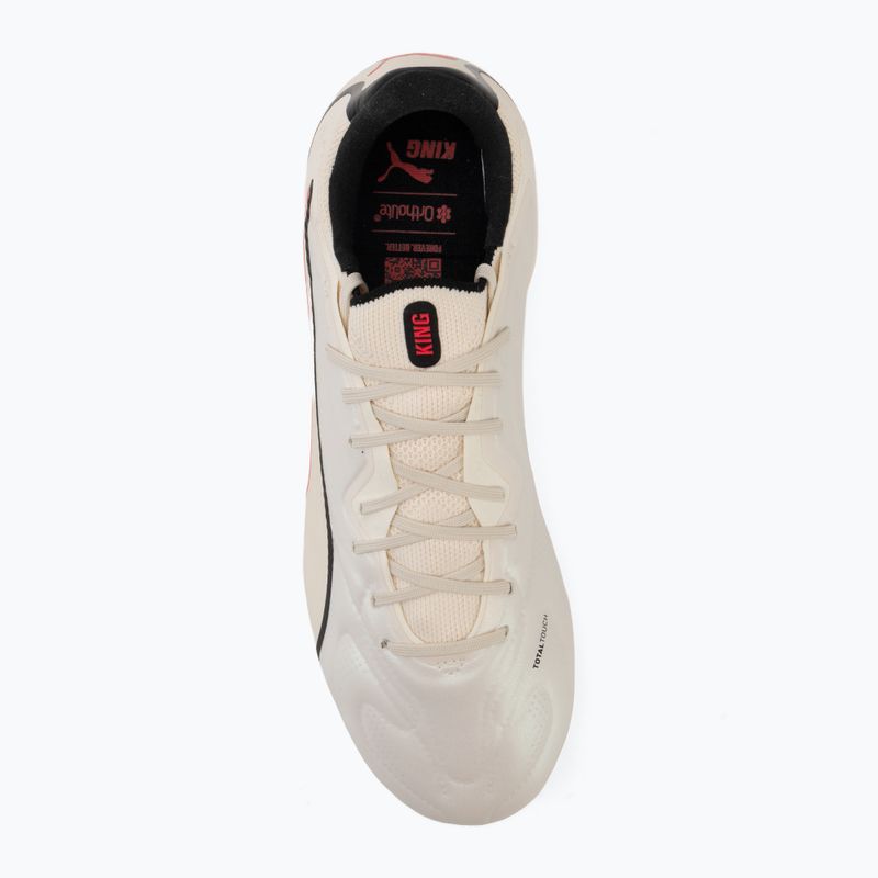 Футболни обувки PUMA King 20 Pro FG/AG sugared almond/puma black/ultra red 5
