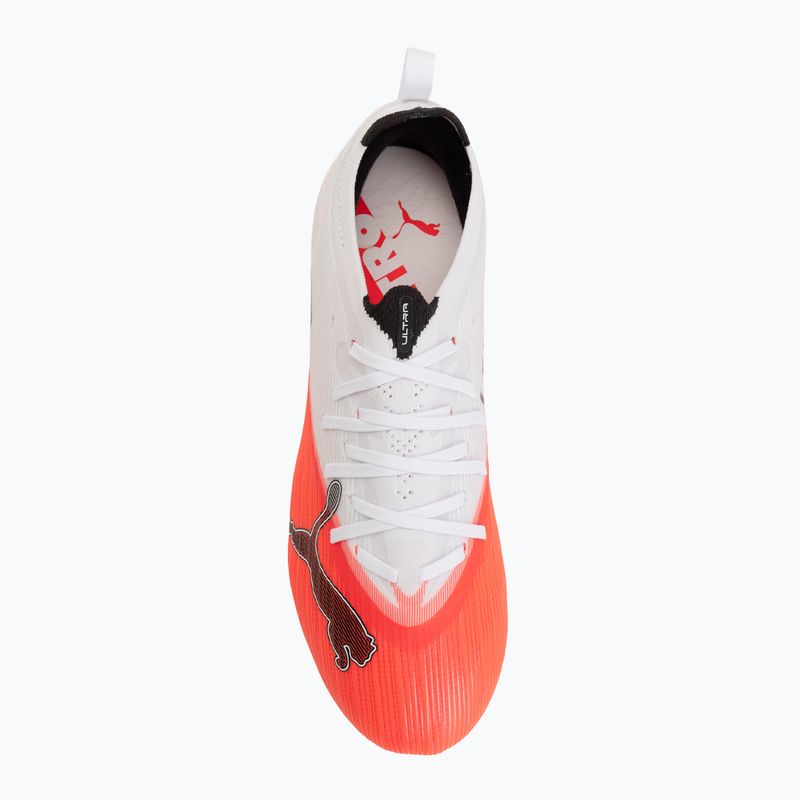 Детски футболни обувки Puma Ultra Nitro 7 Ultimate FG/AG Jr ultra red/puma black/puma white 5
