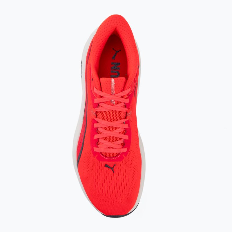 Обувки за бягане Puma Electrify Nitro 5 ultra red/inky depths 5