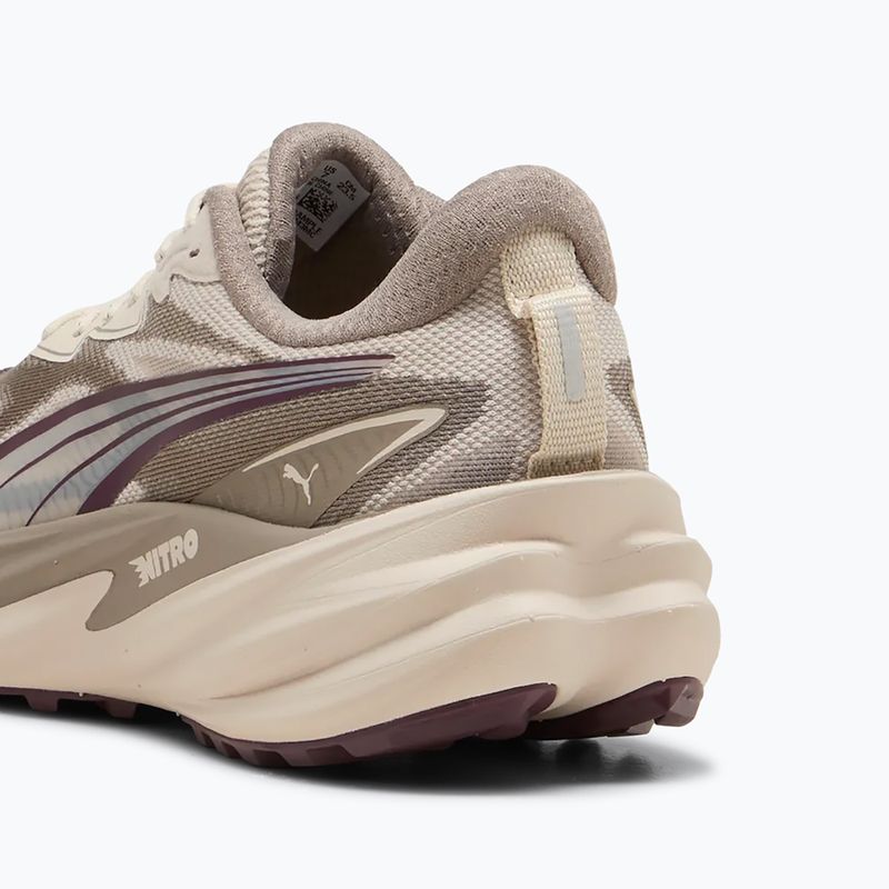 Дамски обувки за бягане Puma Velocity NITRO Trail silver fog/ruby 5