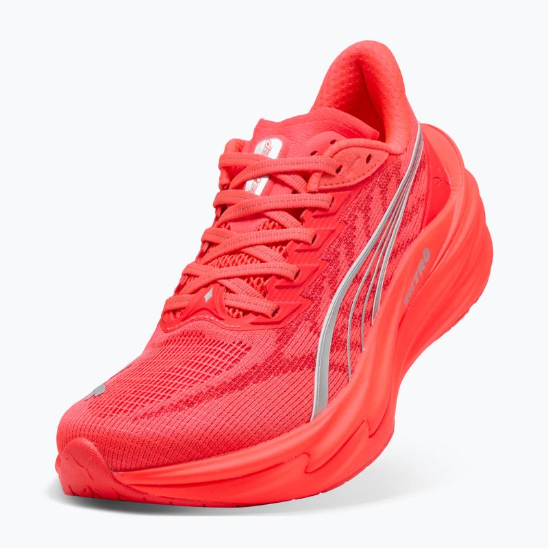 Дамски обувки за бягане PUMA Deviate Nitro 4 ultra red/puma silver 5