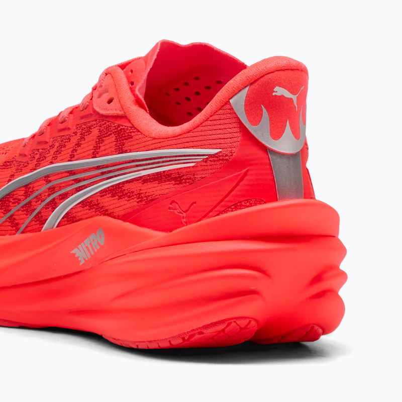 Дамски обувки за бягане PUMA Deviate Nitro 4 ultra red/puma silver 7