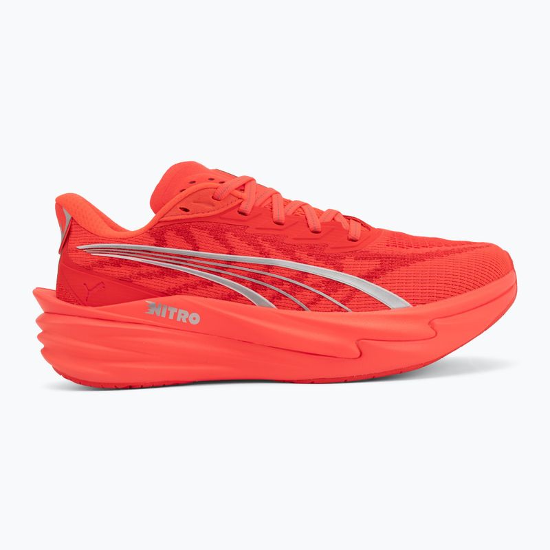 Дамски обувки за бягане PUMA Deviate Nitro 4 ultra red/puma silver 2