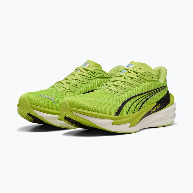 Мъжки обувки за бягане  PUMA Deviate Nitro 4 sunny lime/puma black 3