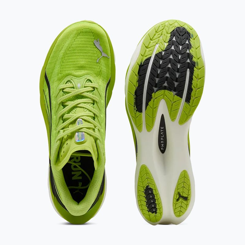 Мъжки обувки за бягане  PUMA Deviate Nitro 4 sunny lime/puma black 4