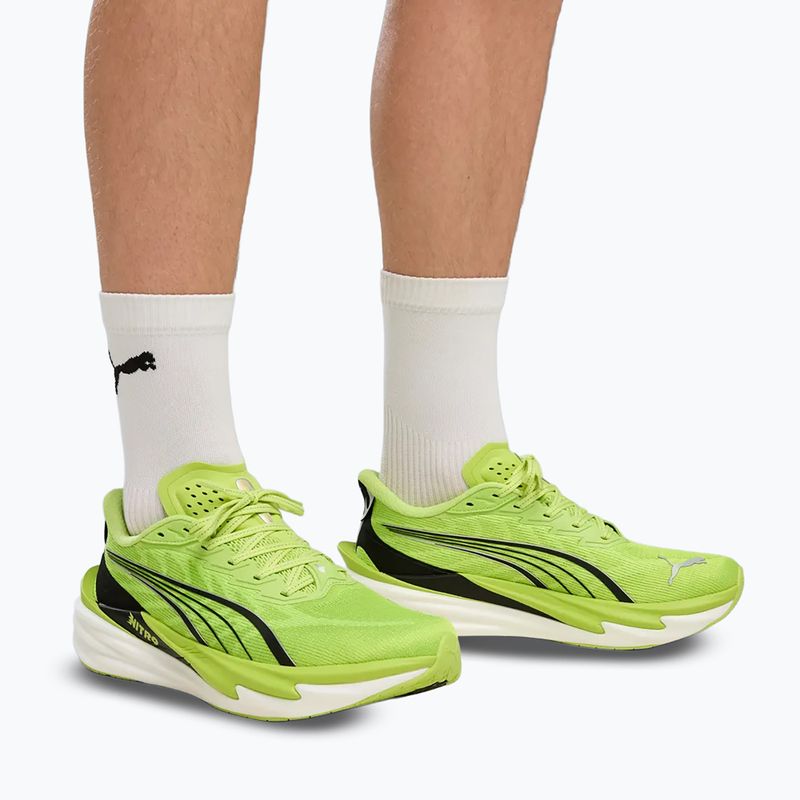 Мъжки обувки за бягане  PUMA Deviate Nitro 4 sunny lime/puma black 6