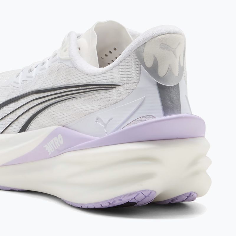 Дамски обувки за бягане PUMA Deviate Nitro 4 puma white/light lavender 6