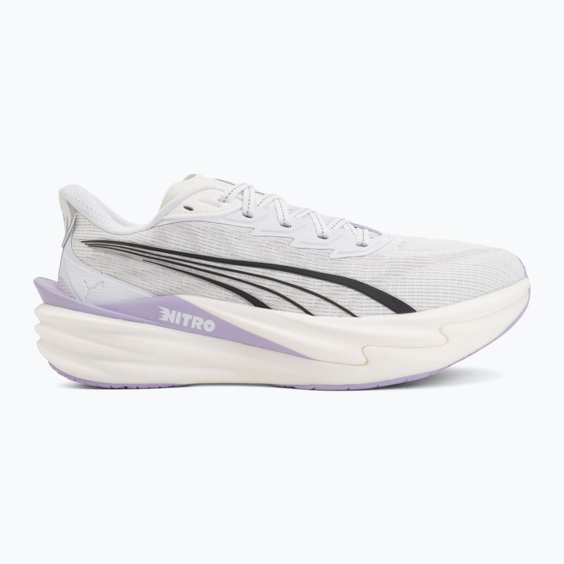 Дамски обувки за бягане PUMA Deviate Nitro 4 puma white/light lavender 2
