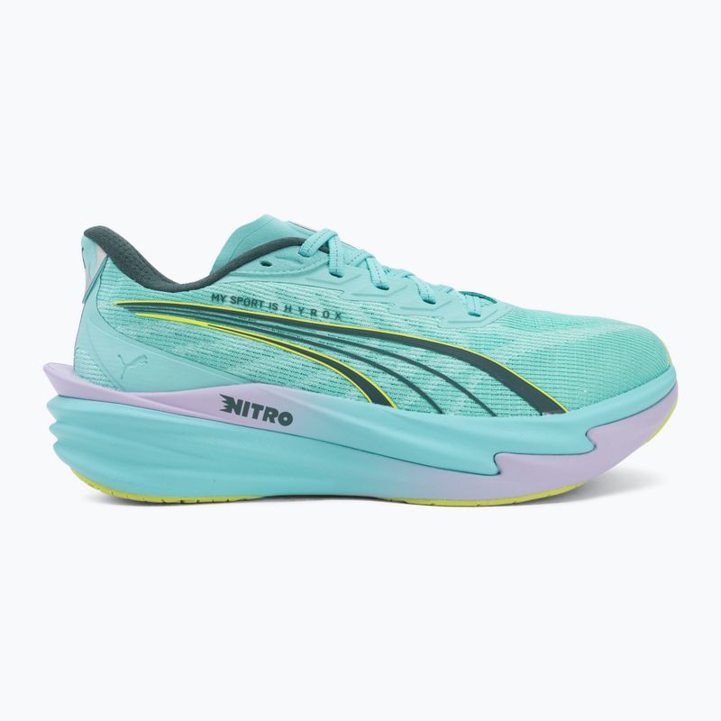 Обувки за тренировка PUMA Deviate Nitro 4 X Hyrox intense mint/light lavender 2