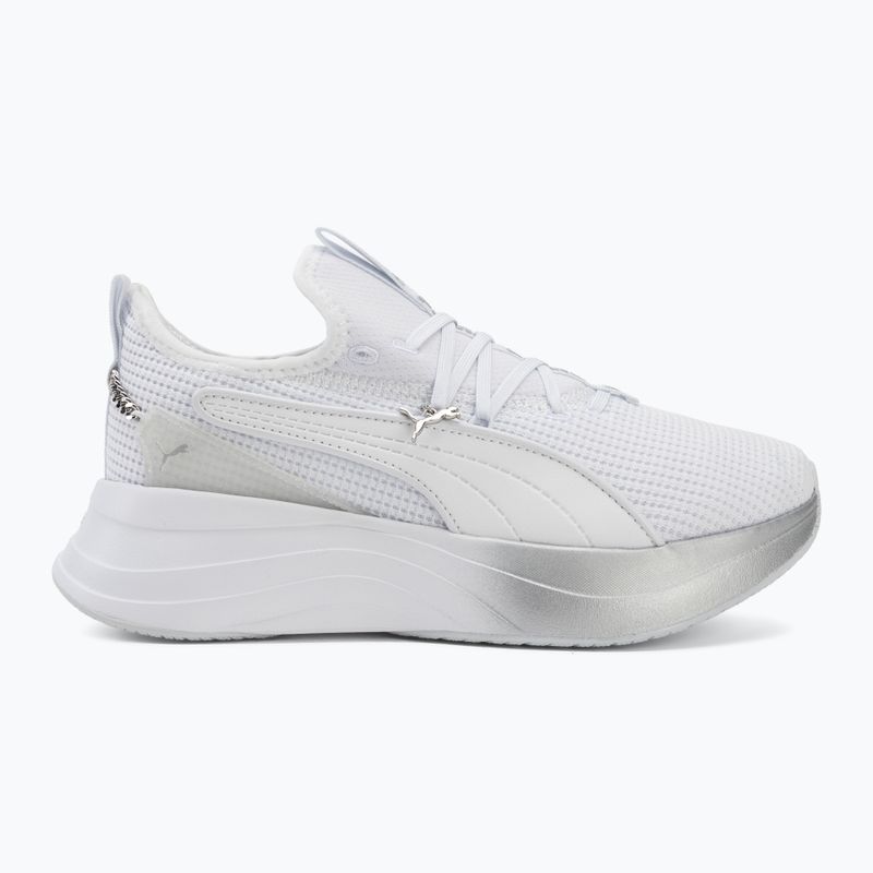 Дамски обувки PUMA Softride Sabrina Polished Chrome puma white/silver mist/puma silver 2