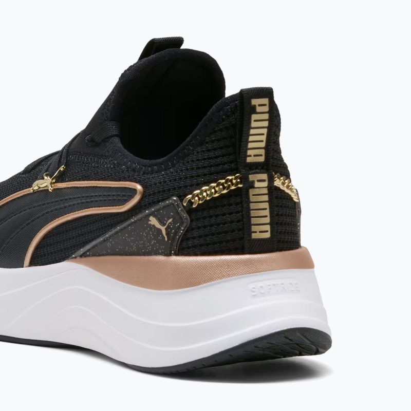 Дамски обувки PUMA Softride Sabrina Polished Chrome puma black/puma white/puma gold 6