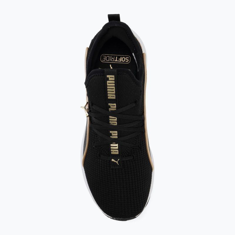 Дамски обувки PUMA Softride Sabrina Polished Chrome puma black/puma white/puma gold 5