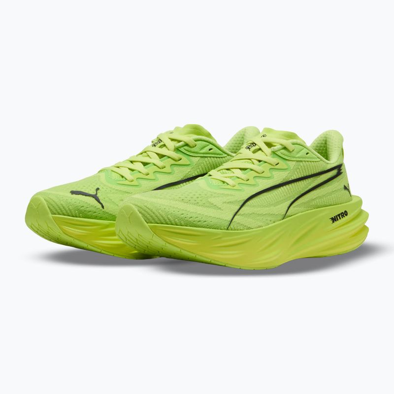 Дамски обувки за бягане Puma Deviate Pure Nitro sunny lime 4