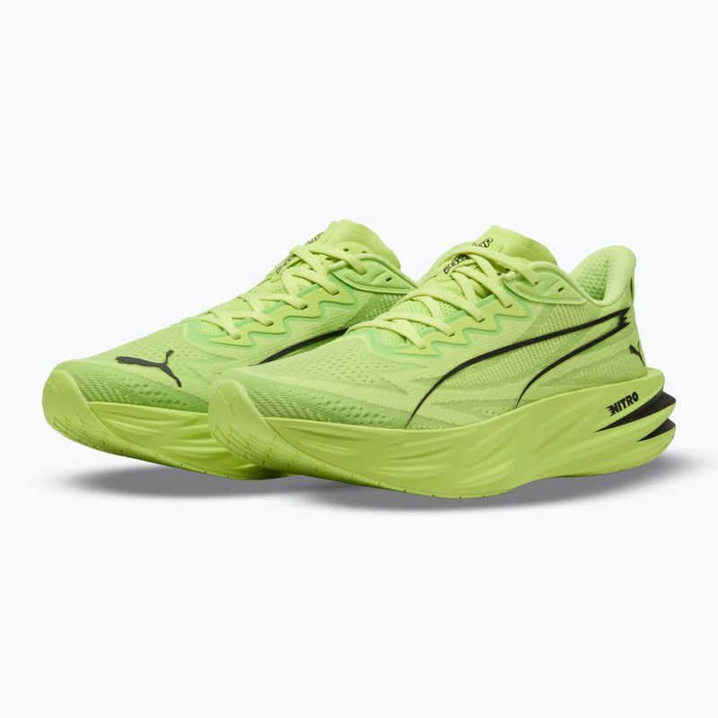 Мъжки обувки за бягане  Puma Deviate Pure Nitro sunny lime/puma black 4