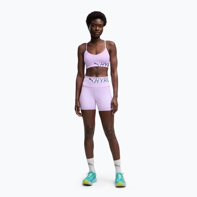 Спортен сутиен  Puma Hyrox Strappy Pwrmode light violet 3
