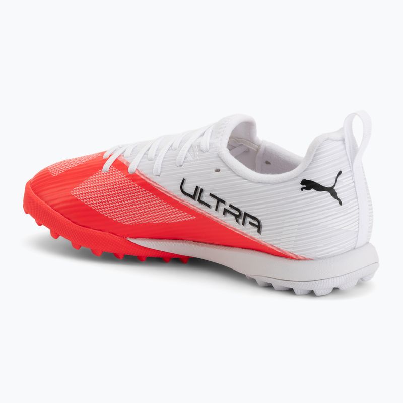 Детски футболни обувки PUMA Ultra 7 Match TT Jr ultra red/puma black/puma white 3
