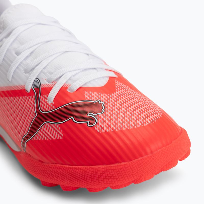 Детски футболни обувки PUMA Ultra 7 Match TT Jr ultra red/puma black/puma white 7