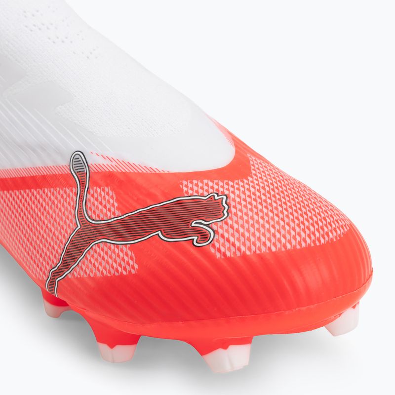 Детски футболни обувки PUMA Ultra 7 Match LL FG/AG Jr ultra red/puma black/puma white 7