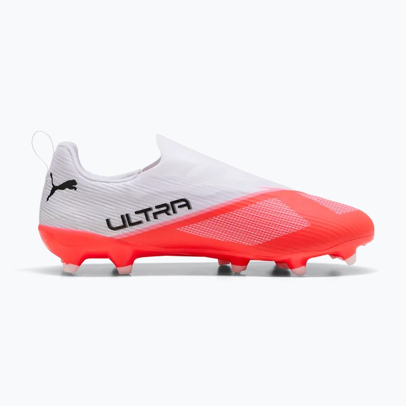 Детски футболни обувки PUMA Ultra 7 Match LL FG/AG Jr ultra red/puma black/puma white 2