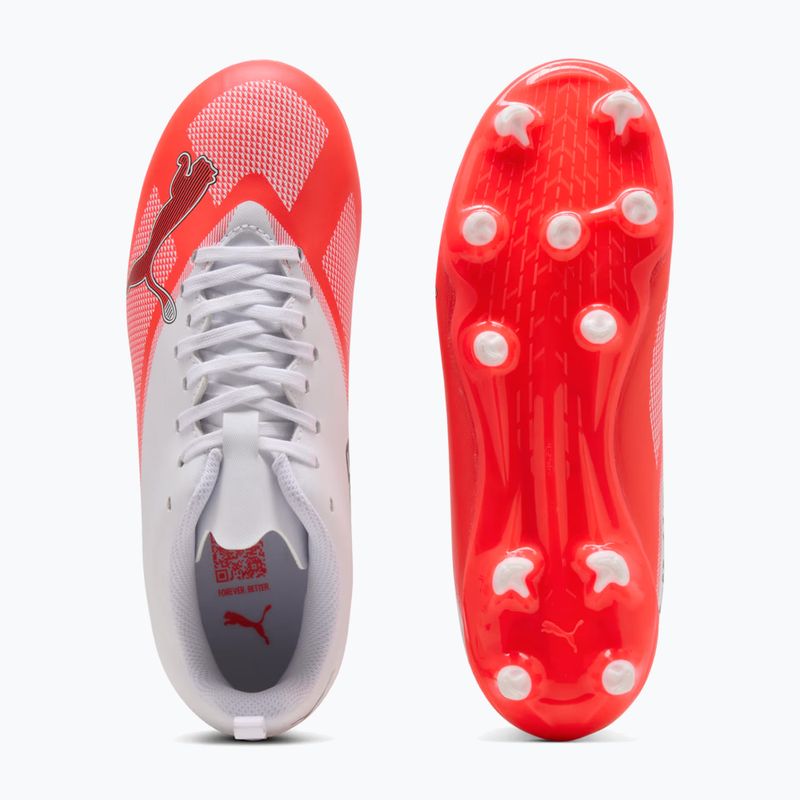 Детски футболни обувки Puma Ultra 7 Play FG/AG Jr Ultra Red/Puma Black/Puma White 5