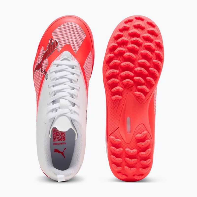 Детски футболни обувки PUMA Ultra 7 Play TT Jr ultra red/puma black/puma white 3