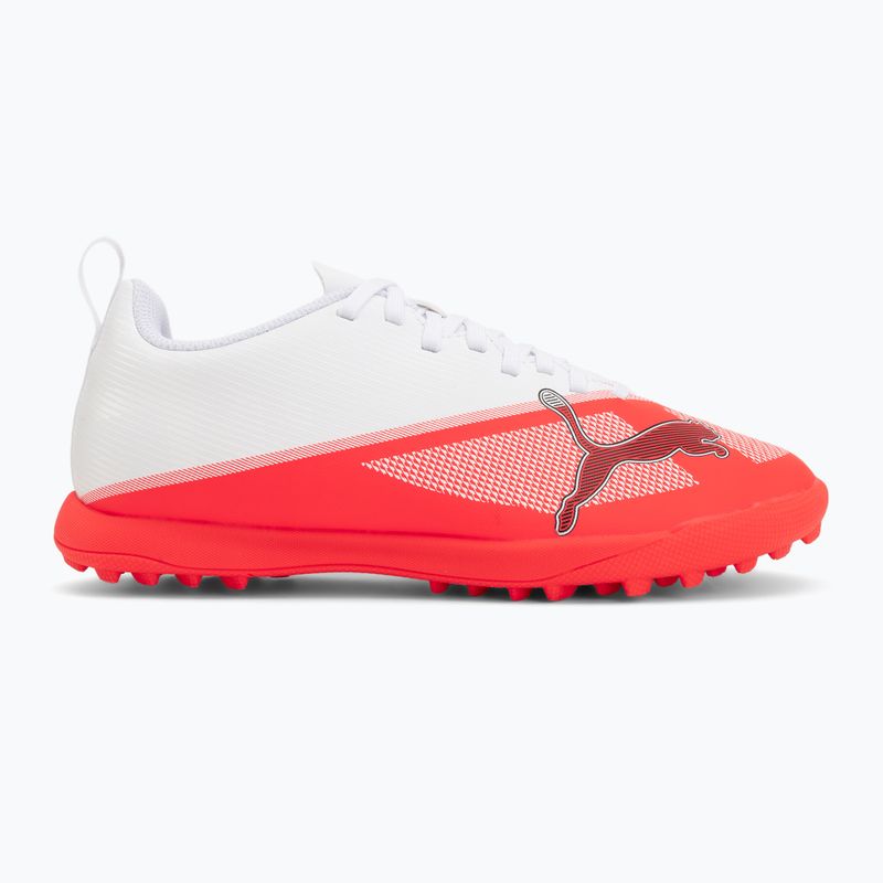 Детски футболни обувки PUMA Ultra 7 Play TT Jr ultra red/puma black/puma white 2