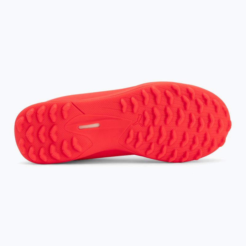Детски футболни обувки PUMA Ultra 7 Play TT Jr ultra red/puma black/puma white 4